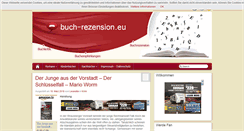 Desktop Screenshot of buch-rezension.eu