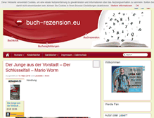 Tablet Screenshot of buch-rezension.eu
